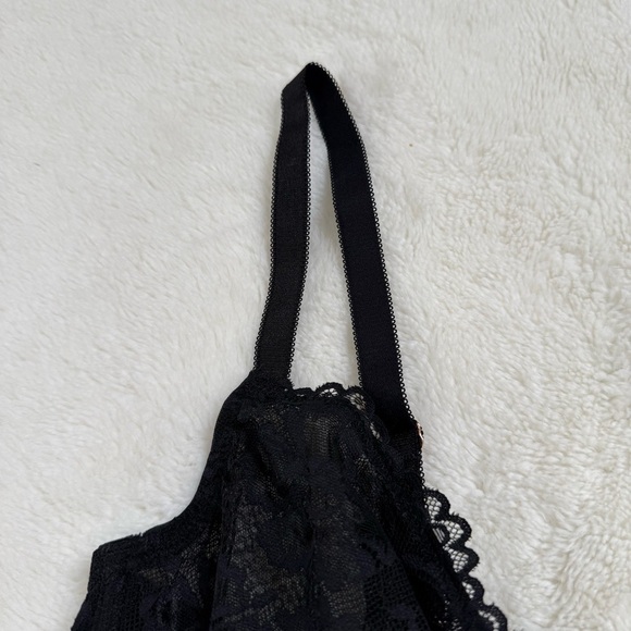 Savage X Fenty Floral Lace Unlined Bra 36DD - Picture 4 of 6